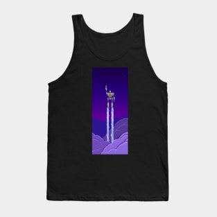 Iron Giant Pixel - Night Variant Tank Top